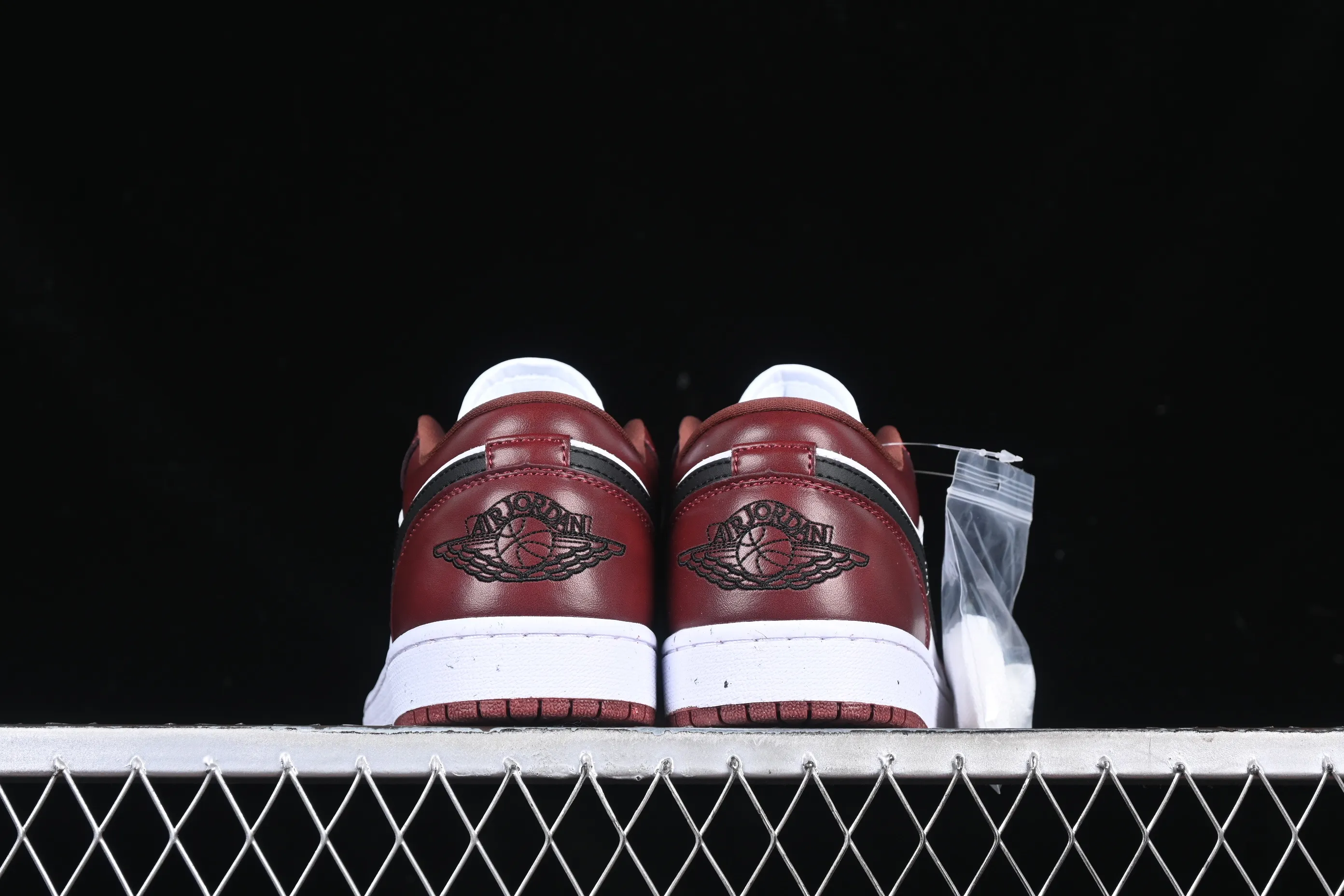 All categories Air Jordan Jordan series basketball shoes Air Jordan 1 Low Air Jordan 1 Low AJ1 Joe 1 white wine red low-top cultural casual sneakers HF3148-102